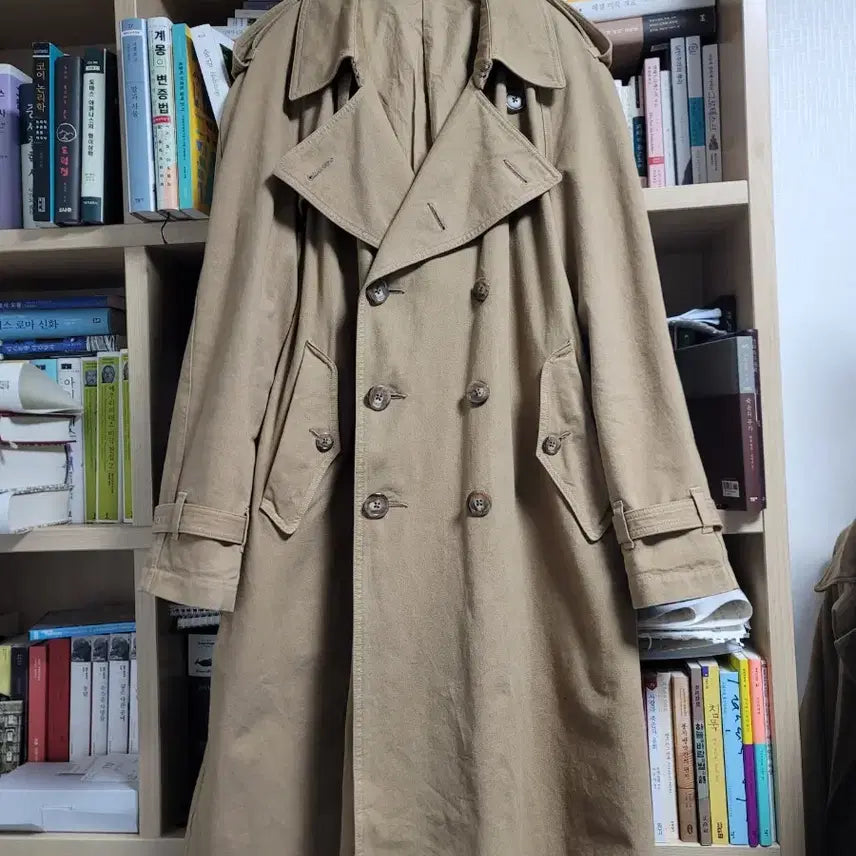 [BUNJANG] Copano86 Classic Trench Coat Beige / [착샷] Copano86 코파노86 클래식 트렌치 코트 베이지