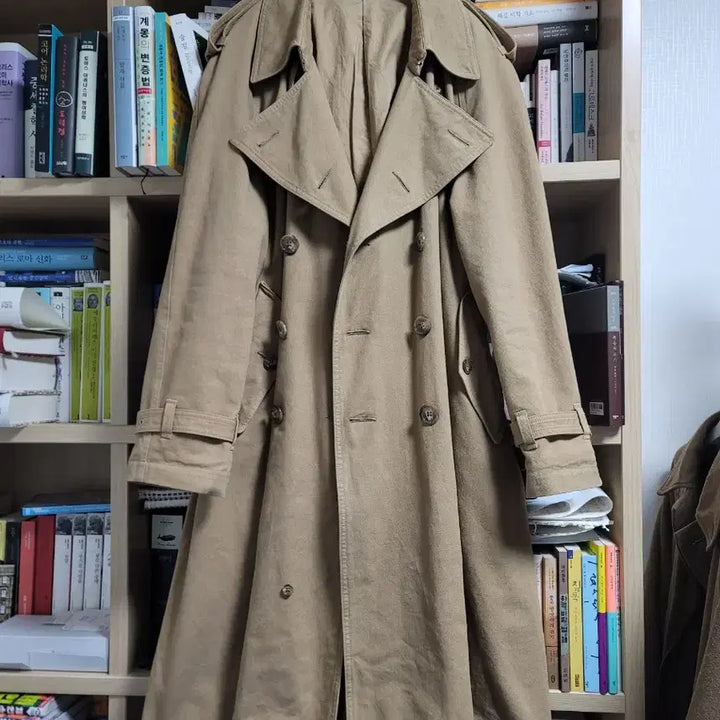 [BUNJANG] Copano86 Classic Trench Coat Beige / [착샷] Copano86 코파노86 클래식 트렌치 코트 베이지