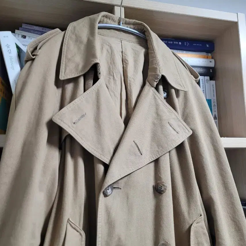 [BUNJANG] Copano86 Classic Trench Coat Beige / [착샷] Copano86 코파노86 클래식 트렌치 코트 베이지