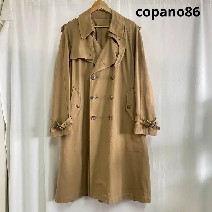 [BUNJANG] Copano86 Classic Trench Coat Beige / [착샷] Copano86 코파노86 클래식 트렌치 코트 베이지