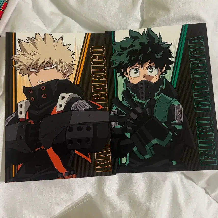 [BUNJANG] My Hero Academia Midoriya Bakugo Postcard / 나히아 히로아카 월히미 엽서 미도리야 바쿠고