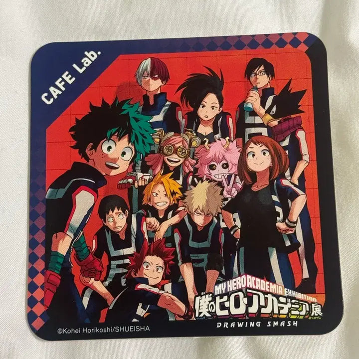 [BUNJANG] My Hero Academia Collaboration Cafe Coaster / 나히아 히로아카 원화전 콜라보카페 특전 코스터(새상품)