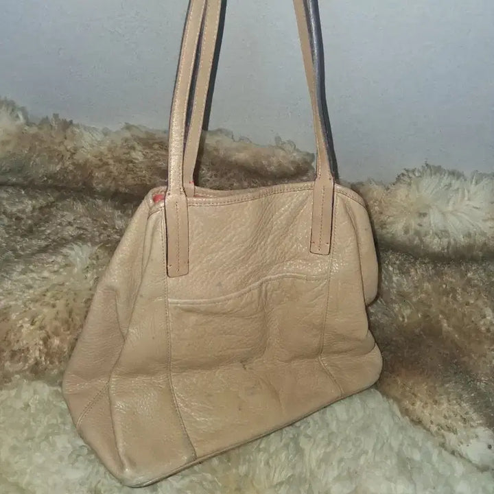 [BUNJANG] MCM Milla Beige Tote Shoulder Bag / MCM 미켈라 토트백 베이지 숄더백