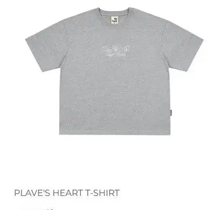 [BUNJANG] PLAVE Heart T-Shirt (L) + Photocard / 플레이브 하트 티셔츠 L 빅포카 포함