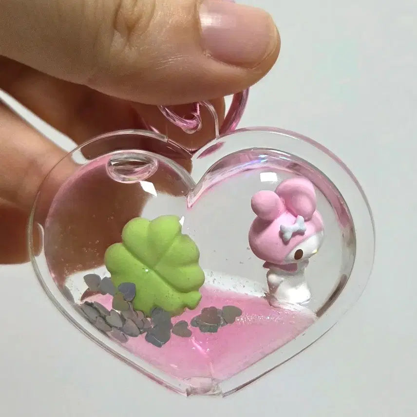[BUNJANG] Sanrio Four-Leaf Clover Keyring / 산리오 네입클로버 키링