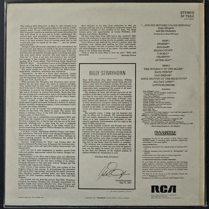 [BUNJANG] Duke Ellington And His Mother Called Him... LP / LP 듀크엘링턴 And His Mother Called Him..(수입)