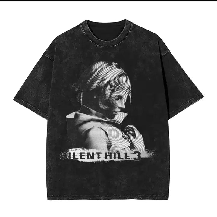 [BUNJANG] Silent Hill 3 Vintage Short Sleeve T-shirt / 무료배송) 사일런트 힐 3 빈티지 반팔 티셔츠