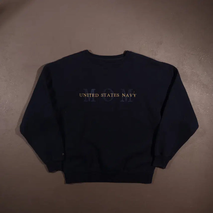 [BUNJANG] JanSport College Embroidered Sweatshirt / 잔스포츠 컬리지 자수 스웻셔츠 C368