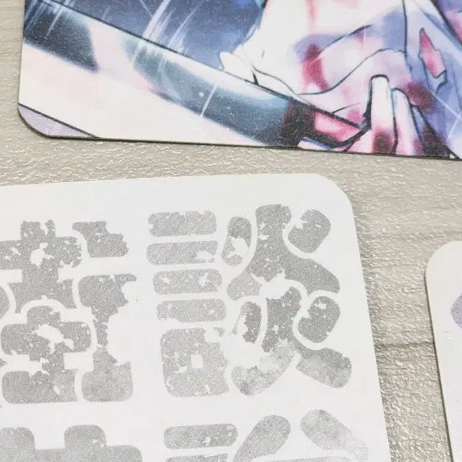 [BUNJANG] Gadamsul Unofficial Goods Hologram Card Set / 가담항설 비공굿 홀로그램 카드텍 일괄