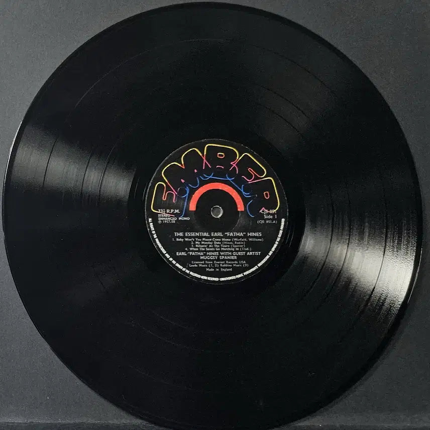 [BUNJANG] Earl Hines The Essential Earl Hines Vinyl LP / LP 얼하인즈 - The Essential Earl Hines (수입반)