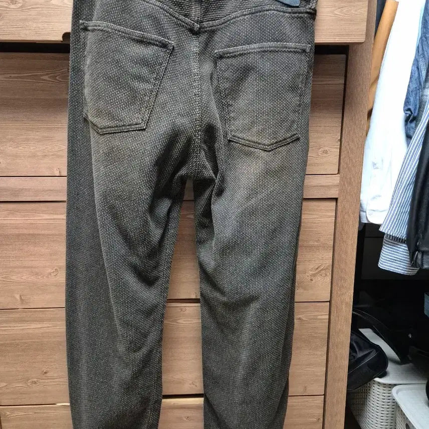 [BUNJANG] Kibata Sashiko Black Kakishibu Pants / 키바타 사시코 팬츠 블랙 카키시부 4사이즈