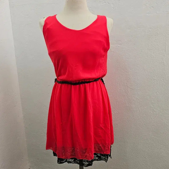 [BUNJANG] MODA ITALY Red Dress / MODA ITALY 원피스 여 44/55 J6074