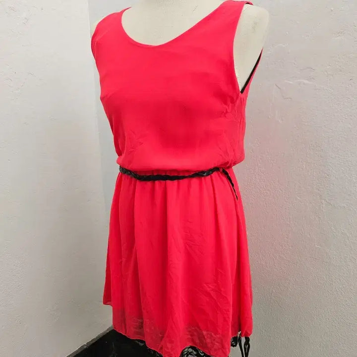 [BUNJANG] MODA ITALY Red Dress / MODA ITALY 원피스 여 44/55 J6074