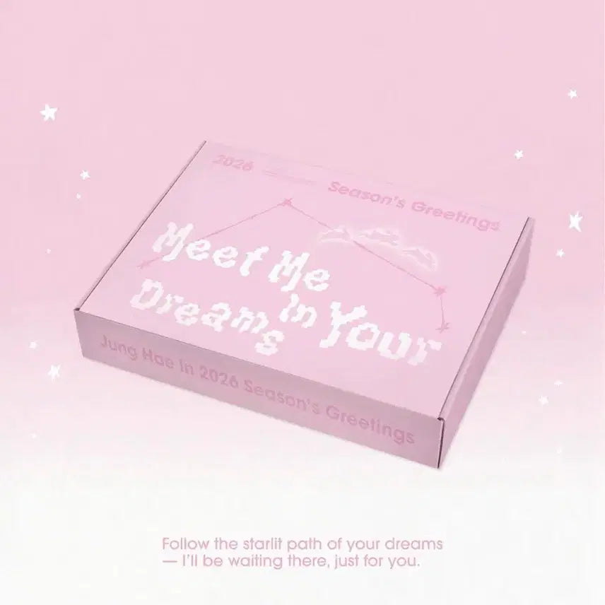 [SOLD OUT] 2026 정해인 시즌그리팅 미개봉 새상품
