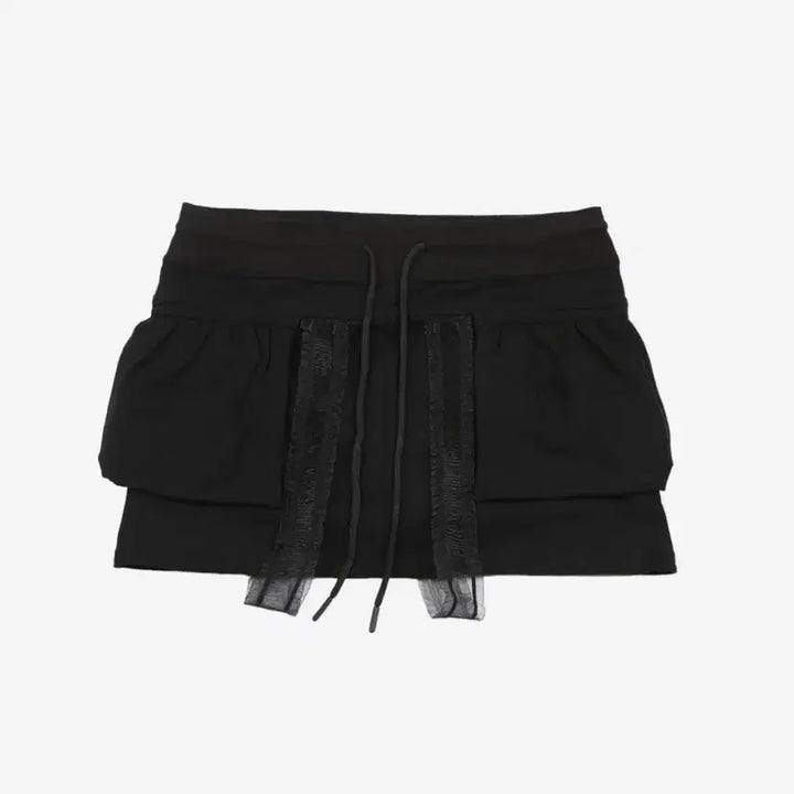 [BUNJANG] OsseHigh SWEAT BALLOON SKIRT BLACK Skirt / 오스하이 SWEAT BALLOON SKIRT BLACK 오스하이 스커트