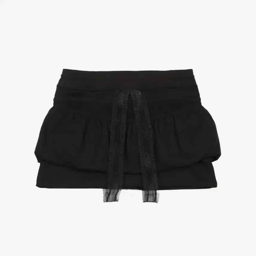 [BUNJANG] OsseHigh SWEAT BALLOON SKIRT BLACK Skirt / 오스하이 SWEAT BALLOON SKIRT BLACK 오스하이 스커트