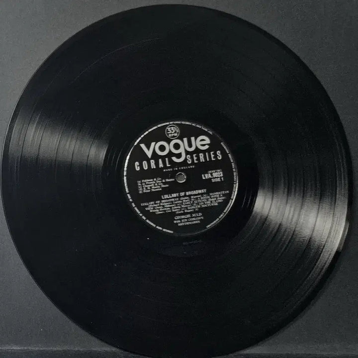 [BUNJANG] Georgie Auld Lullaby of Broadway Vinyl LP / LP 조지 올드 - Lullaby of Broadway (수입반)
