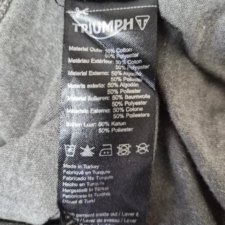 [BUNJANG] Triumph Y2K Vintage Washed T-shirt / 트라이엄프 y2k 빈티지 워싱 티셔츠 Free - T9