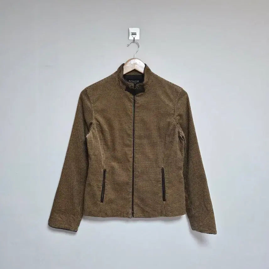 [BUNJANG] Sonia Rykiel Houndstooth Rider Jacket / 소니아니키엘 하운드 투스 라이더 자켓 38사이즈 - J63