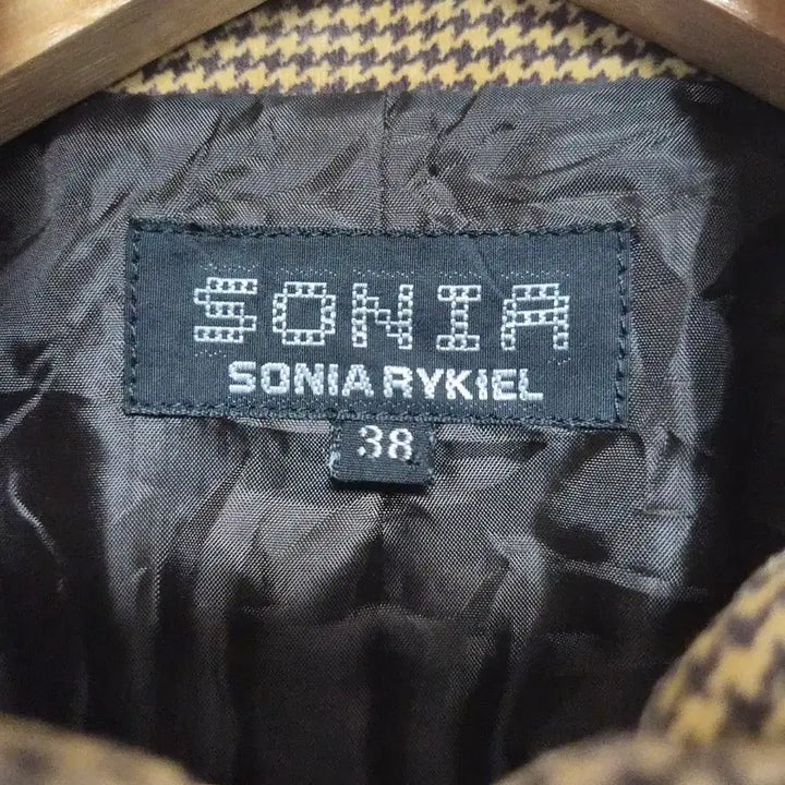 [BUNJANG] Sonia Rykiel Houndstooth Rider Jacket / 소니아니키엘 하운드 투스 라이더 자켓 38사이즈 - J63