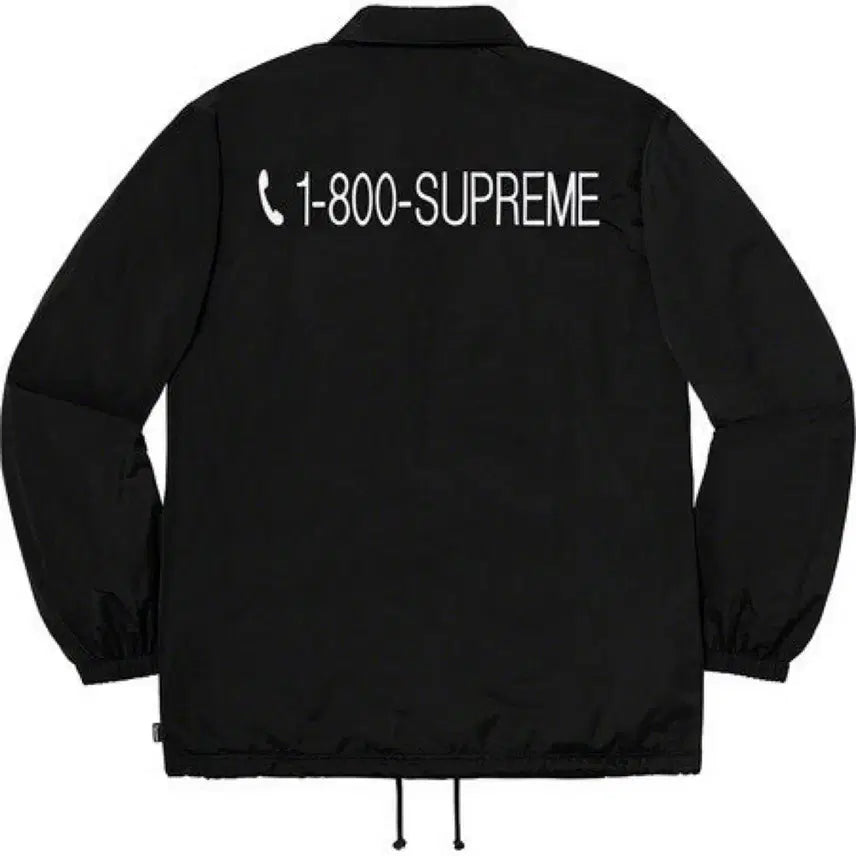 [BUNJANG] Supreme 1-800 Black Jacket - Size L / 19SS 슈프림 1-800 블랙 자켓 L사이즈