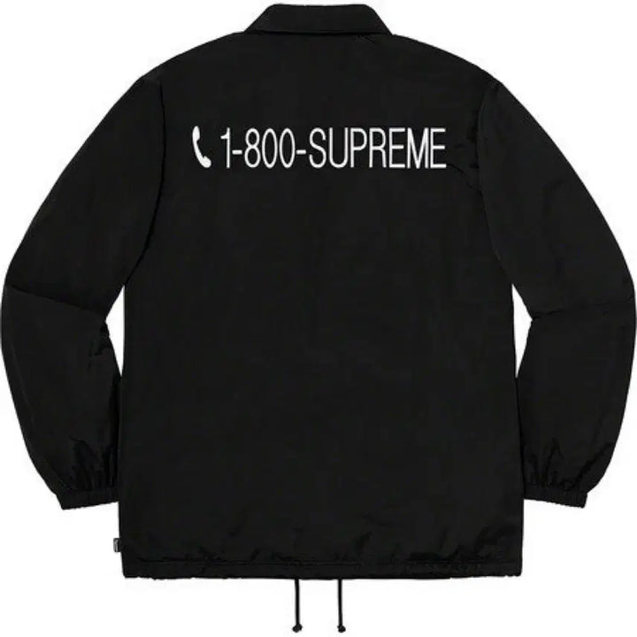 [BUNJANG] Supreme 1-800 Black Jacket - Size L / 19SS 슈프림 1-800 블랙 자켓 L사이즈