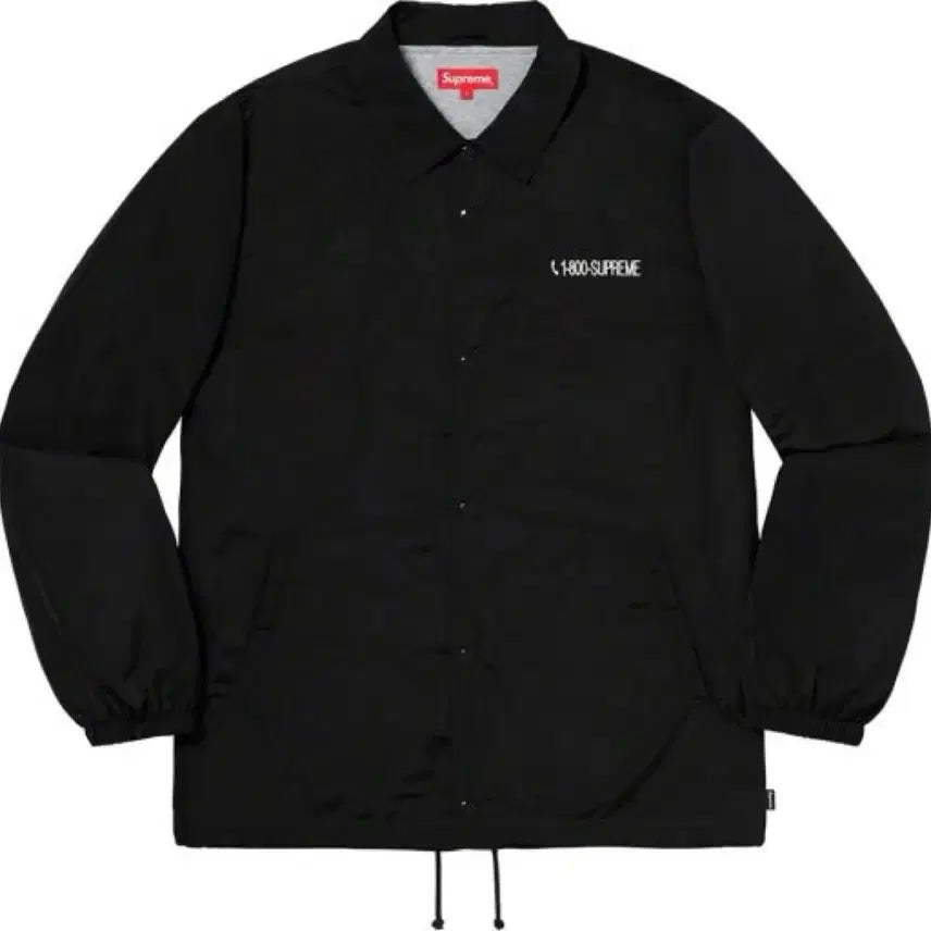 [BUNJANG] Supreme 1-800 Black Jacket - Size L / 19SS 슈프림 1-800 블랙 자켓 L사이즈