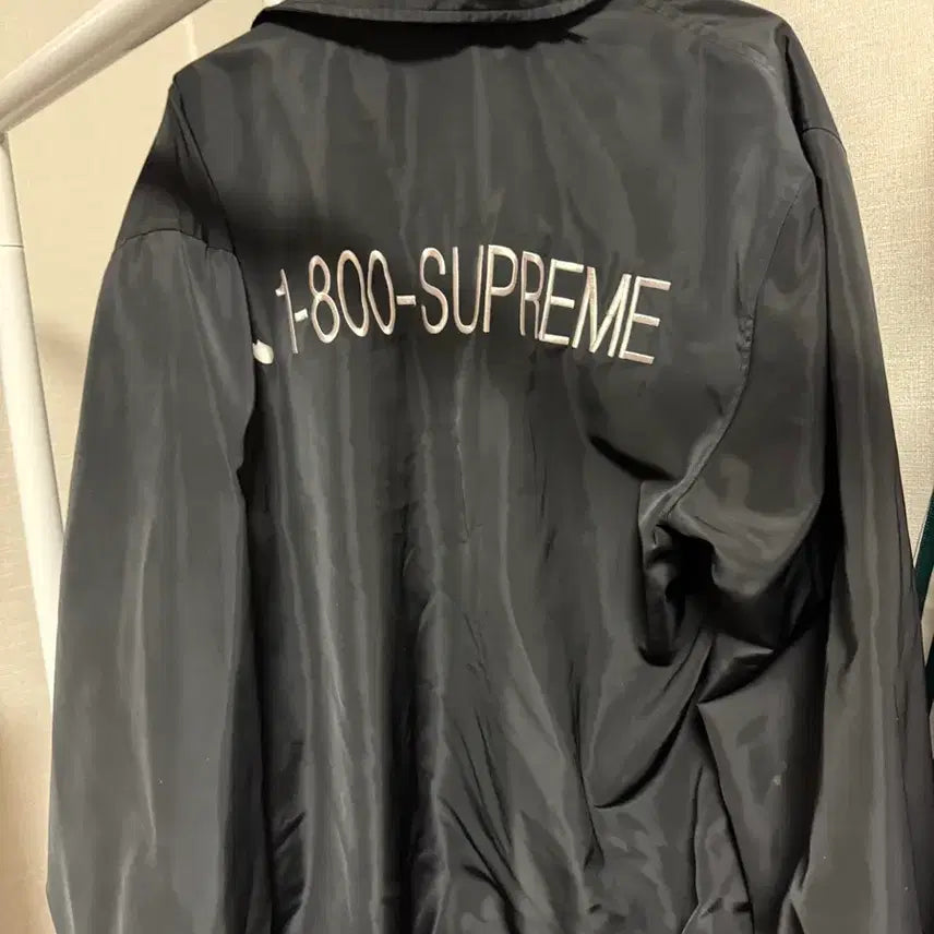 [BUNJANG] Supreme 1-800 Black Jacket - Size L / 19SS 슈프림 1-800 블랙 자켓 L사이즈