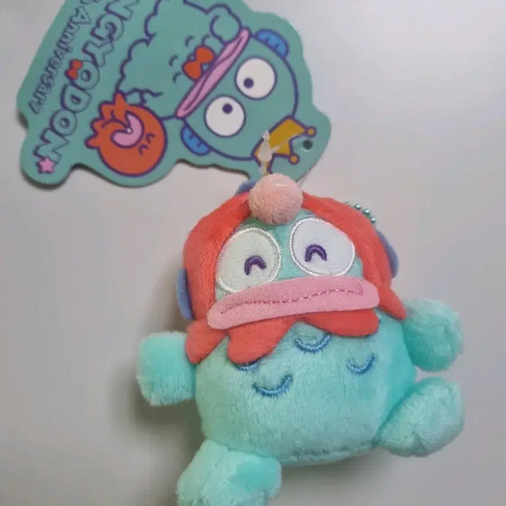 [BUNJANG] Sanrio Hangyodon 40th Anniversary Keyring 8cm / 산리오] 한교동 40주년 기념 키링 8cm (마린, 서퍼, 축하)