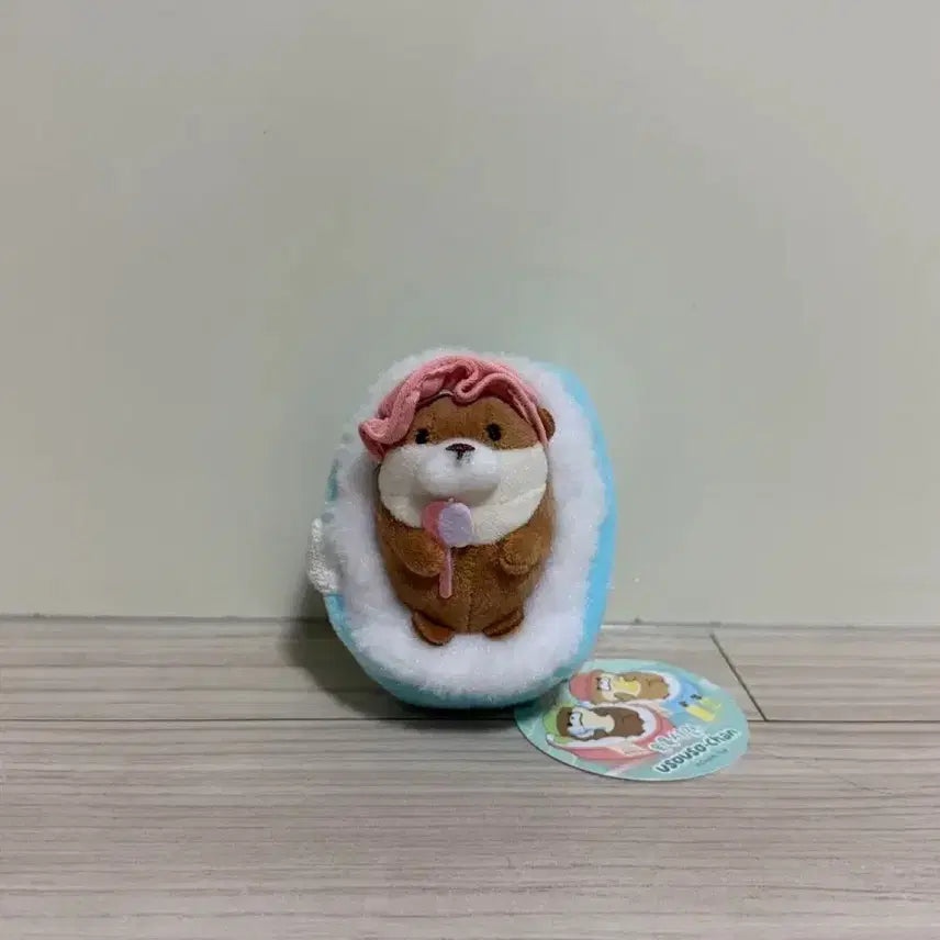 [BUNJANG] Usousouzzang Bath Time Doll Keyring / 우소우소짱 목욕시간 인형 키링