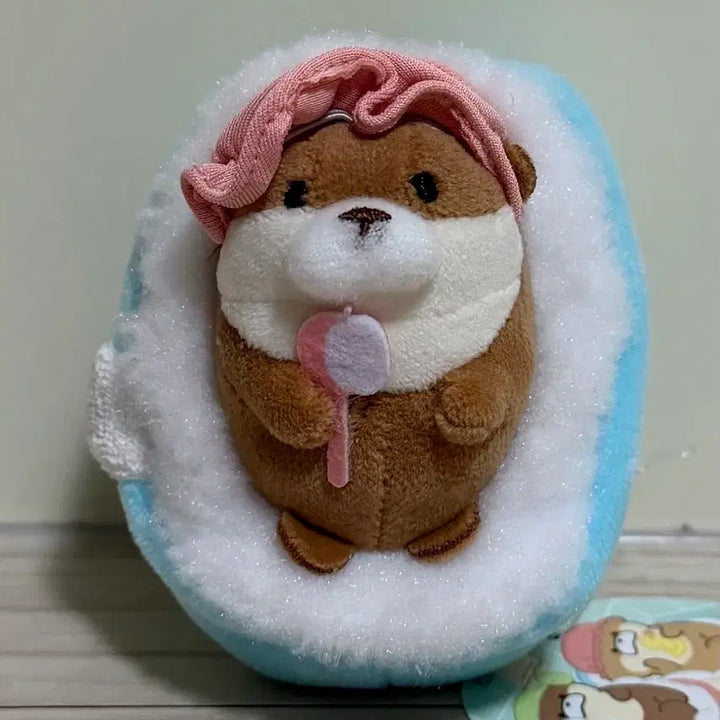 [BUNJANG] Usousouzzang Bath Time Doll Keyring / 우소우소짱 목욕시간 인형 키링