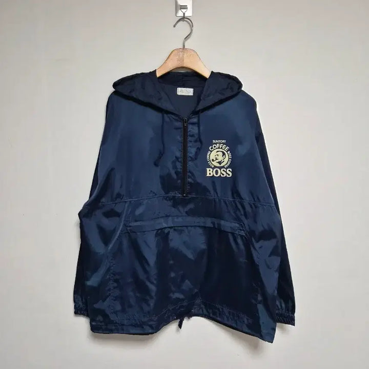 [BUNJANG] Suntory Hooded Windbreaker Jacket / 산토리Suntory 후디 바람막이 자켓 Free사이즈 - J66
