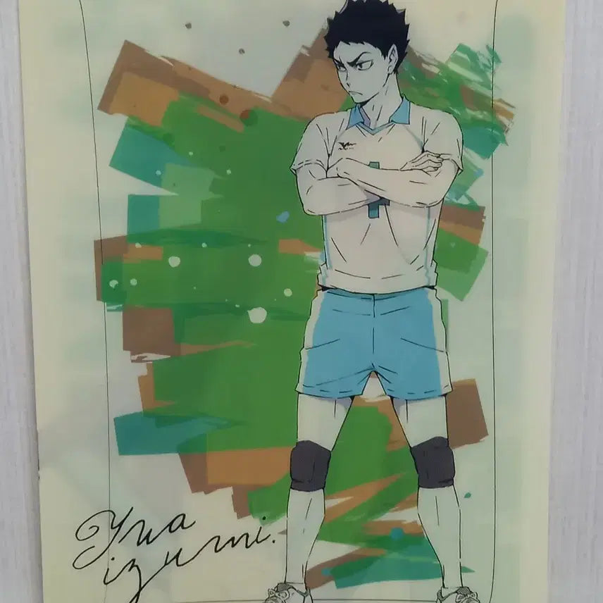 [BUNJANG] Haikyuu! Iwaizumi A4 Clear File / 하이큐 이와이즈미 A4클리어파일