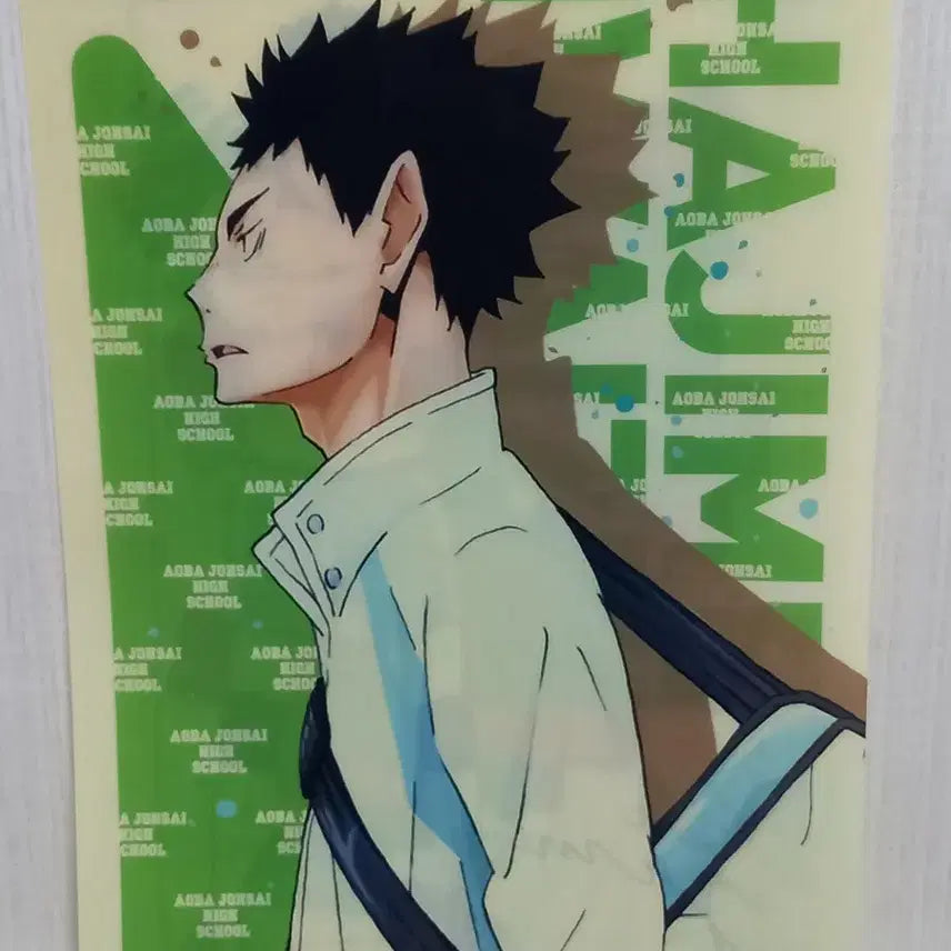 [BUNJANG] Haikyuu! Iwaizumi A4 Clear File / 하이큐 이와이즈미 A4클리어파일