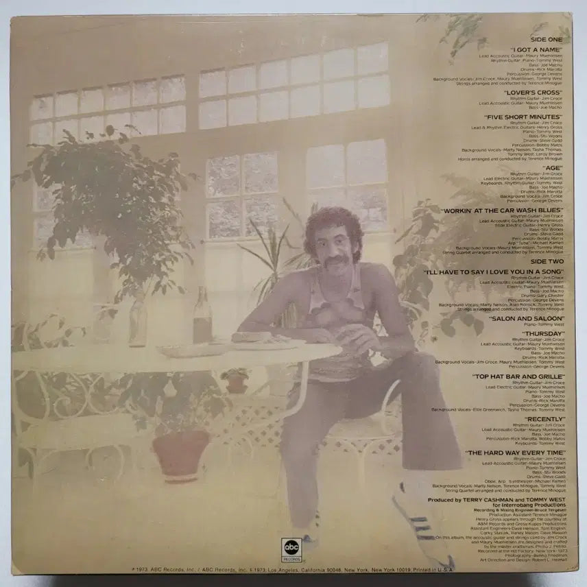 [BUNJANG] Jim Croce I Got A Name Vinyl LP / (미국/LP) 짐 크로치 Jim Croce - I Got A Name