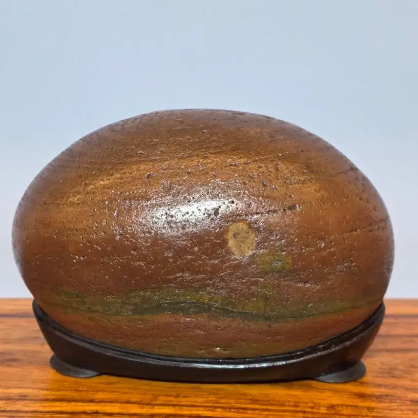 [SOLD OUT] 26031427 산경에 월이 잘뜬 해석 문양석 수석 팝니다