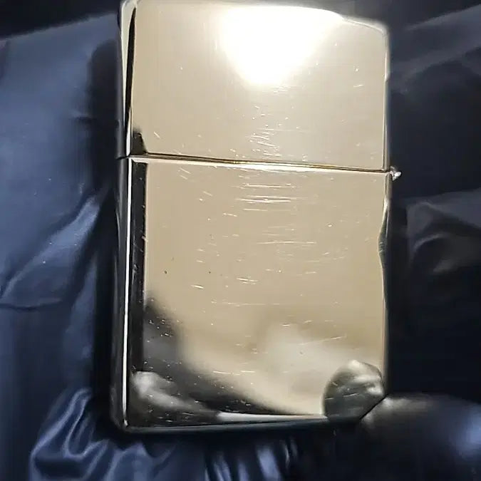 [BUNJANG] Zippo Lighter Gold Striped Design / 1999년 zippo 지포 라이터 금색 줄무늬 디자인