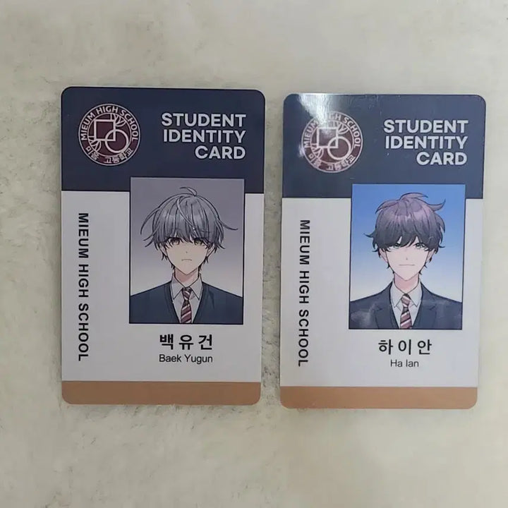 [BUNJANG] Merry Marbling Ian Yugyeom Student ID Set / 메리마블링 텀블벅 이안 유건 학생증 세트