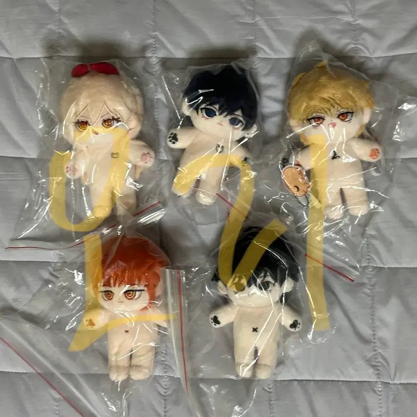 [BUNJANG] Chainsaw Man Custom Plush Doll Bundle Set - Makima, Yoshida, Denji, Power, Aki / >급전<체인소맨 속성 인형 마키마 요시다 덴지 파워 아키 양도합니다