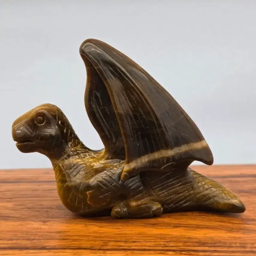 [BUNJANG] Unidentified Dinosaur Sculpture Stone / 260314 호안석 공룡 조각 광물 수석 팝니다