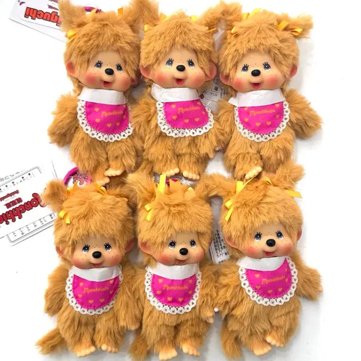 [BUNJANG] Hong Kong Limited Edition Gold Monchhichi Keychain / 홍콩한정판 양갈래 골드 몬치치키링