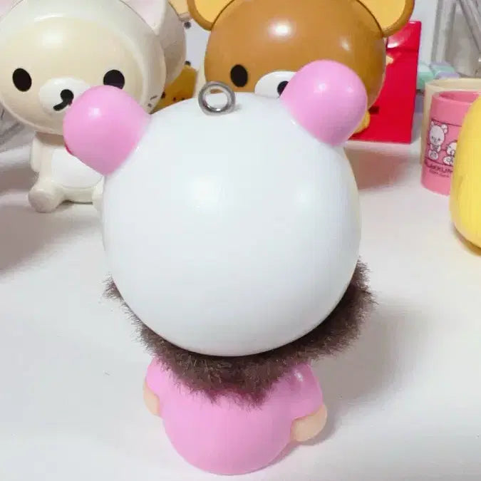 [BUNJANG] Monchhichi Panda Hat Figure / 몬치치 인형 피규어