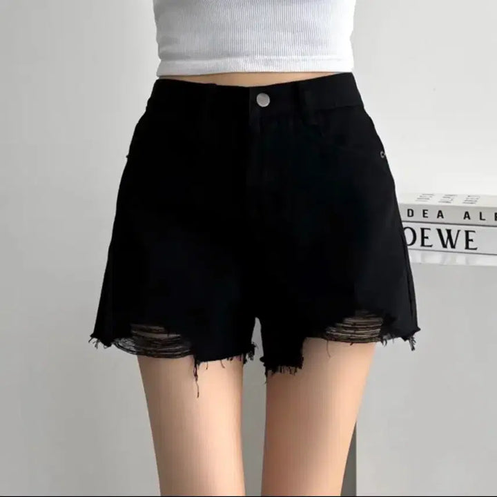 [BUNJANG] High-Waist Shorts / 하이웨스트 반바지