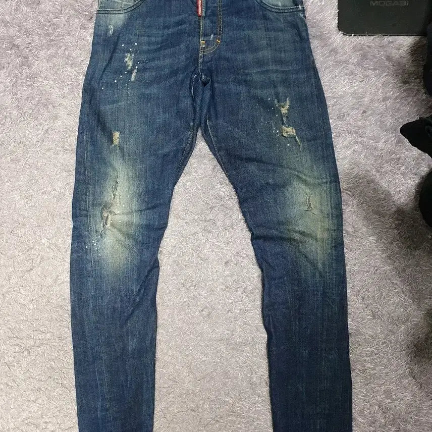 [BUNJANG] Dsquared2 Sexy Twist Jeans Denim Pants (Size 46) / 디스퀘어드 청바지 섹시 트위스트진 데님 팬츠 46