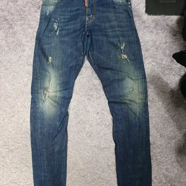 [BUNJANG] Dsquared2 Sexy Twist Jeans Denim Pants (Size 46) / 디스퀘어드 청바지 섹시 트위스트진 데님 팬츠 46