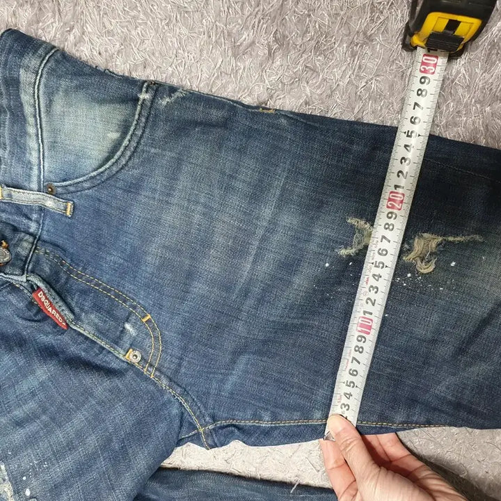 [BUNJANG] Dsquared2 Sexy Twist Jeans Denim Pants (Size 46) / 디스퀘어드 청바지 섹시 트위스트진 데님 팬츠 46