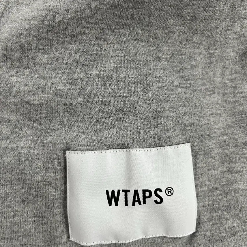 [BUNJANG] WTAPS DESIGN 01 Long Sleeve T-Shirt Grey / 더블탭스 23SS DESIGN 01 롱슬리브 티셔츠 그레이 02
