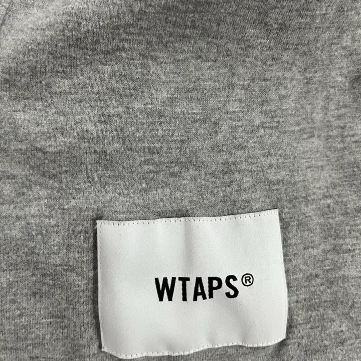 [BUNJANG] WTAPS DESIGN 01 Long Sleeve T-Shirt Grey / 더블탭스 23SS DESIGN 01 롱슬리브 티셔츠 그레이 02