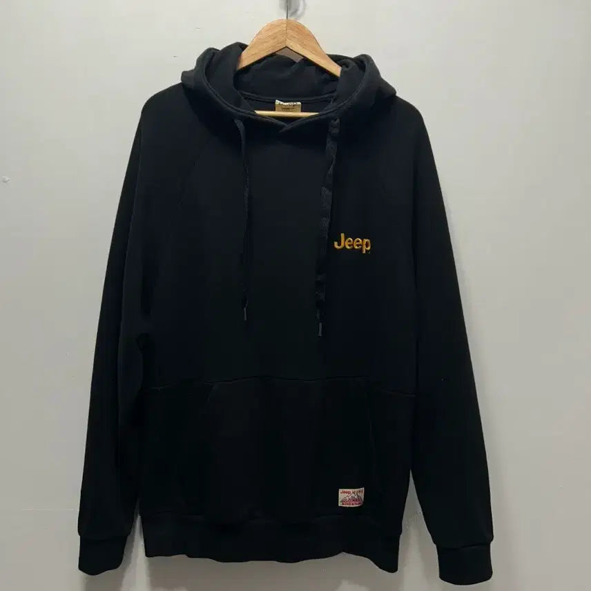 [BUNJANG] Jeep Black Hoodie XL / Jeep Jeep 검정색 후드티 XL