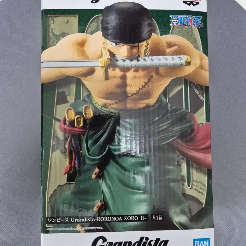 [BUNJANG] Bandai Grandista Zoro Figure / 미개봉 반다이 Grandista 원피스 조로 피규어